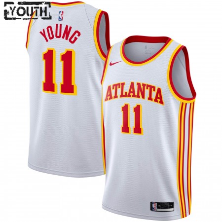 Maillot Basket Atlanta Hawks Trae Young 11 2020-21 Nike Association Edition Swingman - Enfant